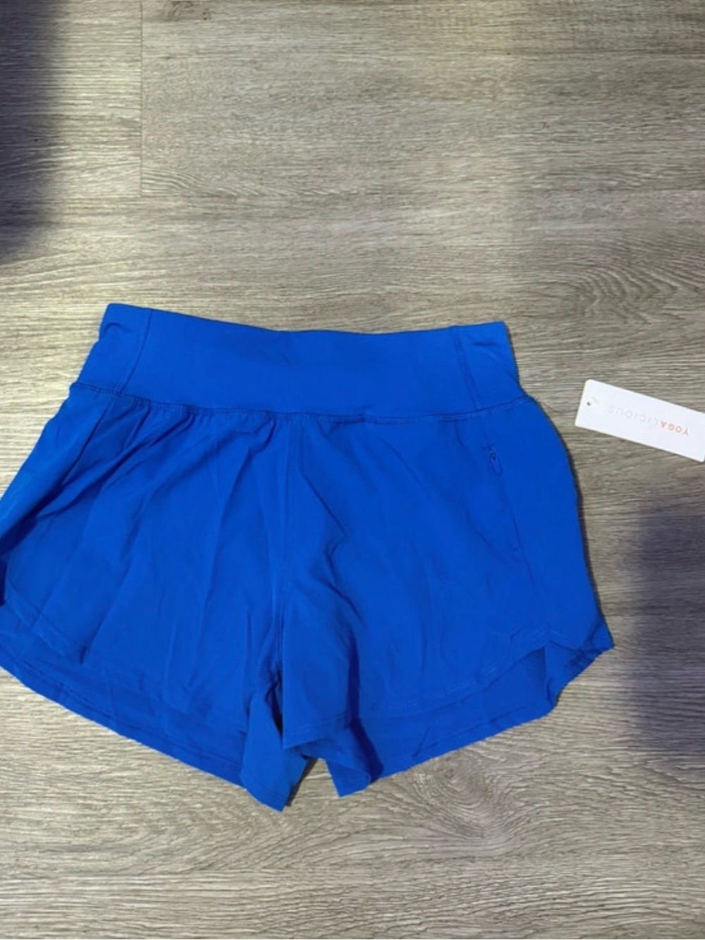 Yogalicious Vibrant Royal Blue Athletic Shorts